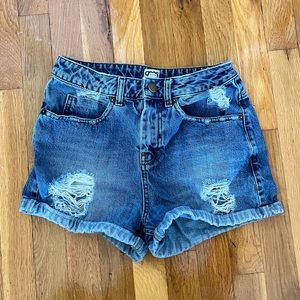 ASOS Mom Jean Shorts High Waisted